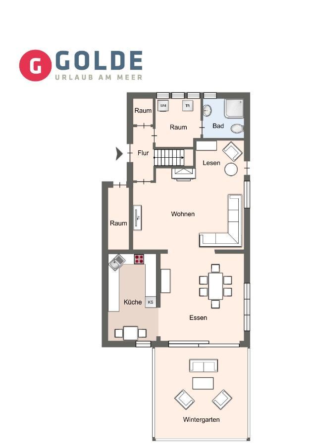 Hus Duenenkieker Spo Hus Duenenkieker Spo Villa Sankt Peter-Ording Bagian luar foto